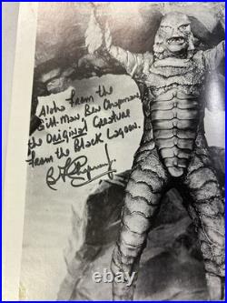 Scary Monsters Magazine #18 Ben Chapman Signed Creature from the black lagoon 96