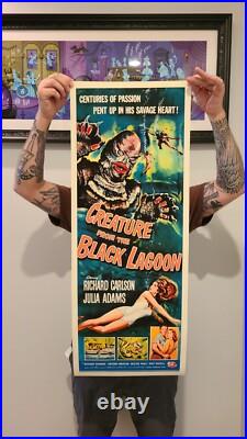 Set Of 3Creature From The Black Lagoon Insert Reproduction Posters