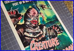 Set Of 3Creature From The Black Lagoon Insert Reproduction Posters