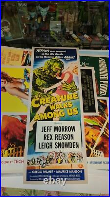 Set Of 3Creature From The Black Lagoon Insert Reproduction Posters