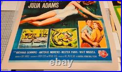 Set Of 3Creature From The Black Lagoon Insert Reproduction Posters