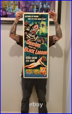 Set Of 3Creature From The Black Lagoon Insert Reproduction Posters