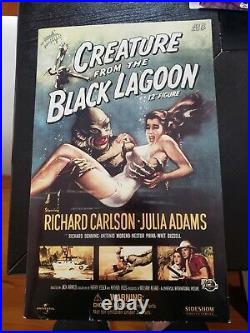 Sideshow 1/6th Scale Creature From The Black Lagoon. Mint In Package