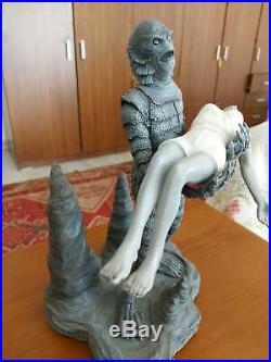 Sideshow Collectibles Creature From The Black Lagoon Diorama Silver Screen Exc