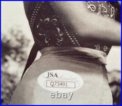 Sideshow Creature From The Black Lagoon Figure Signed + JSA Julie Adams Photo