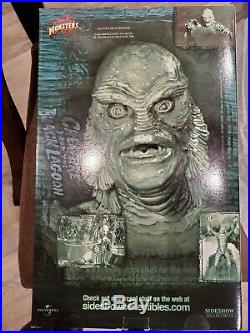 Sideshow Creature From The Black Lagoon Us 12 1/6 Scale Figure Silver Edition