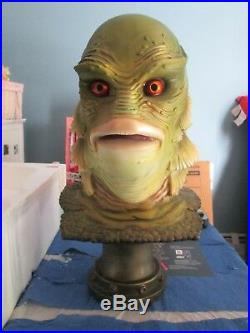 Sideshow Creature from the Black Lagoon Lifesize Bust Low 125/400 New Universal