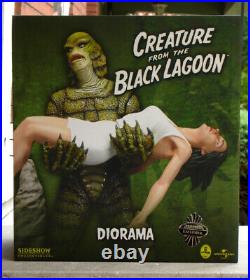 Sideshow EXCLUSIVE SILV SCREEN CREATURE FROM THE BLACK LAGOON DIORAMA #65 of 100