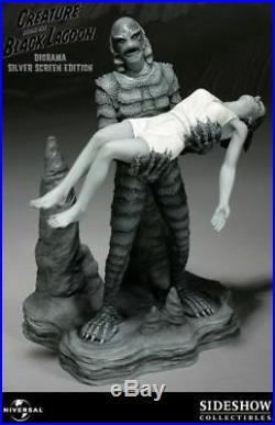 Sideshow The Creature From The Black Lagoon Diorama Silver Screen Edition