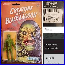 Signed Ricou Browning Creature from the Black Lagoon ReAction Figure JSA COA