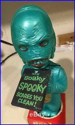 Soaky with ORIGINAL BOX! Creature from the Black Lagoon Universal Monsters