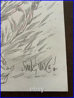 Stan & Vince Creature from the Black Lagoon Original Pencil Art Mondo Artists