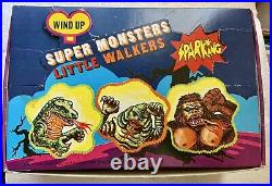Super Monsters Little Walkers & Display Godzilla Kong Creature From Black Lagoon