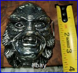 Super Rare Universal Monsters Creature from the Black Lagoon Belt Buckle