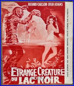 THE CREATURE FROM THE BLACK LAGOON (1962) JACK ARNOLD French PRESSBOOK