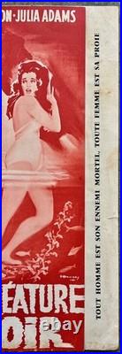 THE CREATURE FROM THE BLACK LAGOON (1962) JACK ARNOLD French PRESSBOOK