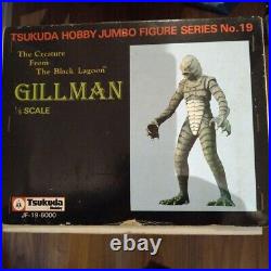 THE CREATURE FROM THE BLACK LAGOON GILLMAN 1984 TSUKUDA JUMBO FIGURE Used JP