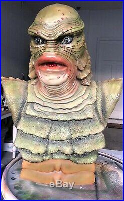 THE CREATURE FROM THE BLACK LAGOON Life Size 360 Bust 11 Scale One Of A Kind