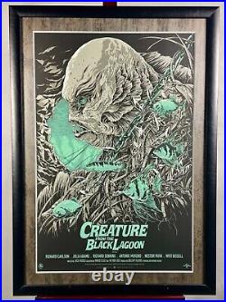 THE CREATURE FROM THE BLACK LAGOON Mondo/Ken Taylor 2012 VARIANT Screen Print