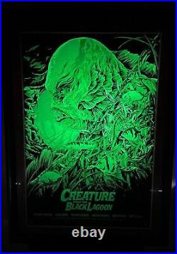 THE CREATURE FROM THE BLACK LAGOON Mondo/Ken Taylor 2012 VARIANT Screen Print