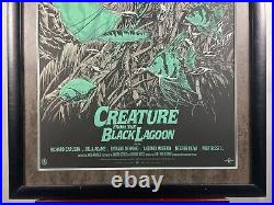 THE CREATURE FROM THE BLACK LAGOON Mondo/Ken Taylor 2012 VARIANT Screen Print