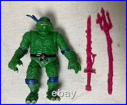 TMNT 1994 Universal Monsters Creature From The Black Lagoon Leonardo Accessories