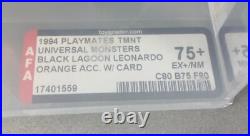 TMNT Leonardo Universal Monster Creature from the Black Lagoon AFA 75+