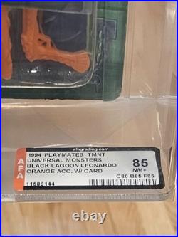 TMNT UNIVERSAL monsters CREATURE FROM THE BLACK LAGOON 1994 PLAYMATES AFA 85