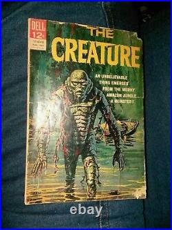 The Creature #1 dell comics 1964 silver age movie classic from the black lagoon