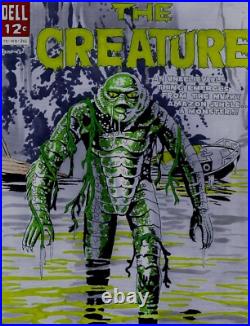 The Creature From The Black Lagoon # 1 Cover Recreation Original Comic Art