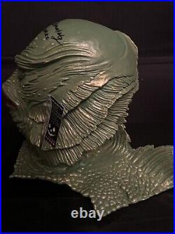 The Creature From The Black Lagoon Authentic Autographed Mask JSA Certified