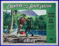 The Creature From The Black Lagoon Monster On Beach 1954 Lobby Card #7