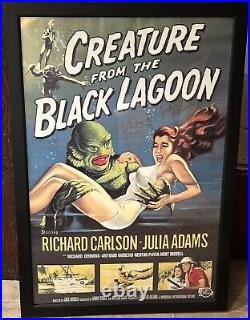 The Creature From The Black Lagoon Signed 24x36 Poster? 3x Ben Chapman