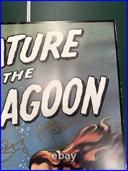 The Creature From The Black Lagoon Signed 24x36 Poster? 3x Ben Chapman