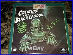 The Creature From The Black Lagoon Signed Laserdisc Ricou Browning Art Sketch