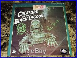 The Creature From The Black Lagoon Signed Laserdisc Ricou Browning Art Sketch