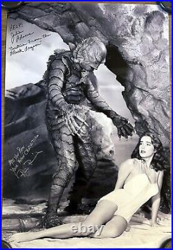 The Creature From The Black Lagoon Signed Poster? 2x 24x36