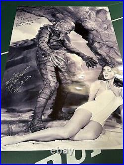 The Creature From The Black Lagoon Signed Poster? 2x 24x36