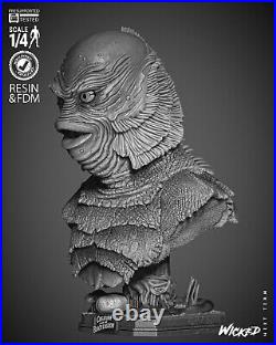 The Creature From The Black Lagoon bust 10 inches -MADE TO ORDER