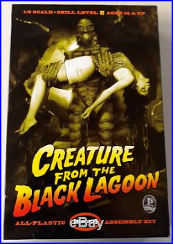 The Creature from the Black Lagoon with Girl Moebius Model Kit