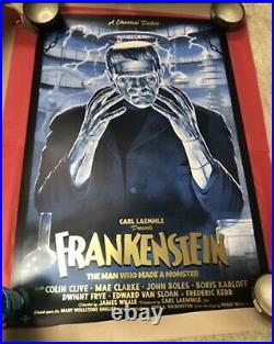 Tom Walker Frankenstein/ Creature From The Black Lagoon Poster Prints
