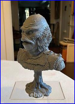 Tony Mcvey Creature From The Black Lagoon Resin Bust Menagerie Prods