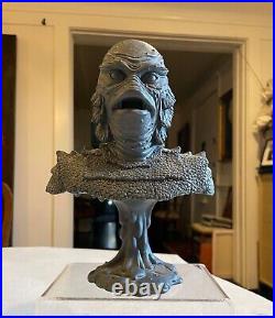 Tony Mcvey Creature From The Black Lagoon Resin Bust Menagerie Prods