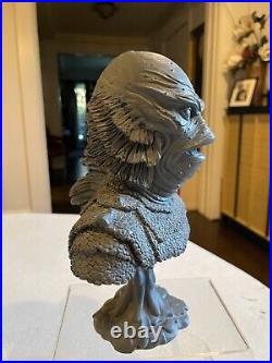 Tony Mcvey Creature From The Black Lagoon Resin Bust Menagerie Prods