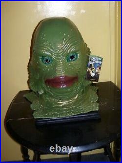 Trick or Treat Studios Creature From the Black Lagoon Mask with Display Stand