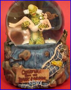UNIVERSAL MONSTER-CREATURE FROM THE BLACK LAGOON-GLOBE MUSIC BOX-ELBY 1997-WithBOX