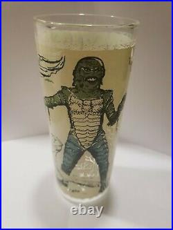 UNIVERSAL MONSTERS 1960s promo glass CREATURE FROM THE BLACK LAGOON NM