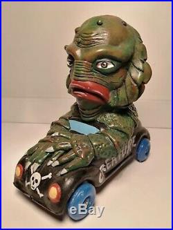 Unique Amazing Custom Made Jumbo Creature From Black Lagoon Volkswagen Car Toy