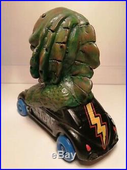 Unique Amazing Custom Made Jumbo Creature From Black Lagoon Volkswagen Car Toy