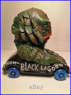 Unique Amazing Custom Made Jumbo Creature From Black Lagoon Volkswagen Car Toy